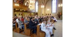 Festgottesdienst zum 50jahrigen Priesterjubiläum von Stadtpfarrer i.R. Geistlichen Rat Ulrich Trzeciok (Foto: Karl-Franz Thiede)